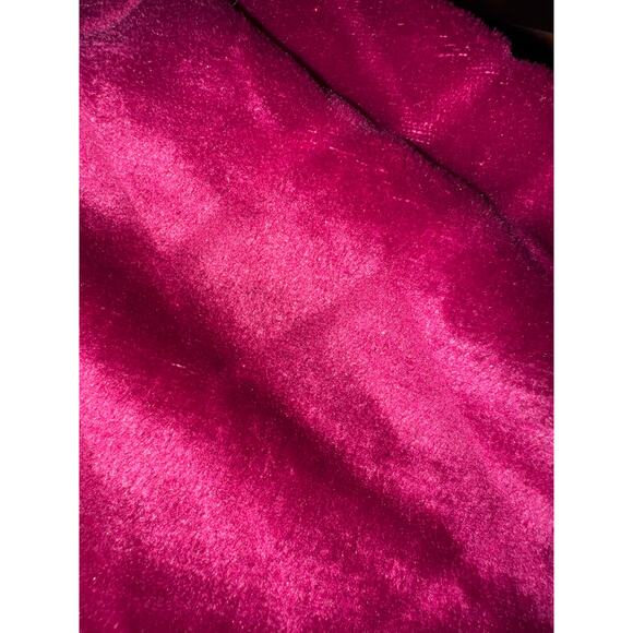 Brand New Miss Elaine Women's Small Wine Pink Red Plus Teddy Robe Sleepwear - Picture 7 of 7